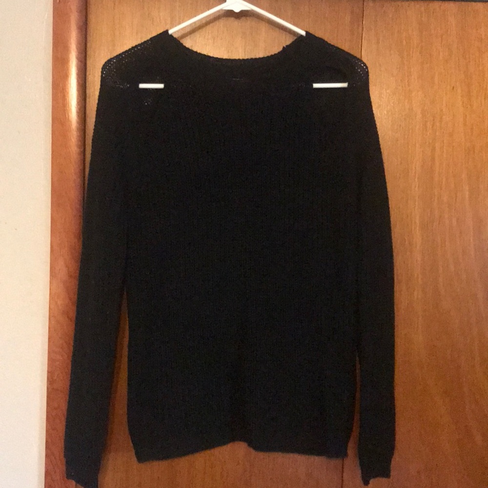 Shoulder Cut Out Sweater